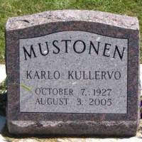 Karlo Kullervo MUSTONEN