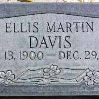 Ellis Martin DAVIS